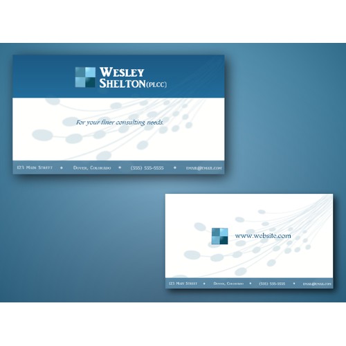 stationery for Wesley Shelton, PLLC (Certified Public Accountant and Business Consultant)