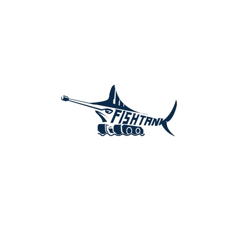 Bold logo concept for Fish Tank  