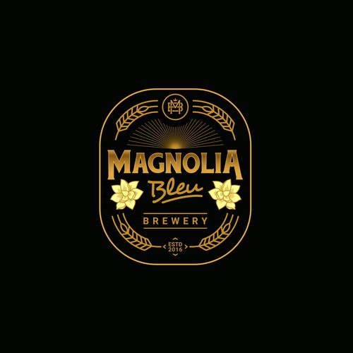 Logo concept for Magnolia Bleu