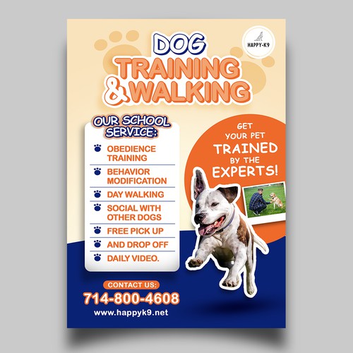 Dog Training Poster