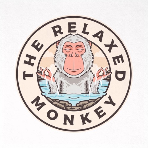 Logo design for The Relaxed Monkey