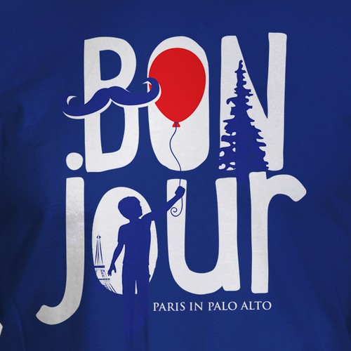 Paris in Palo Alto  T-shirt