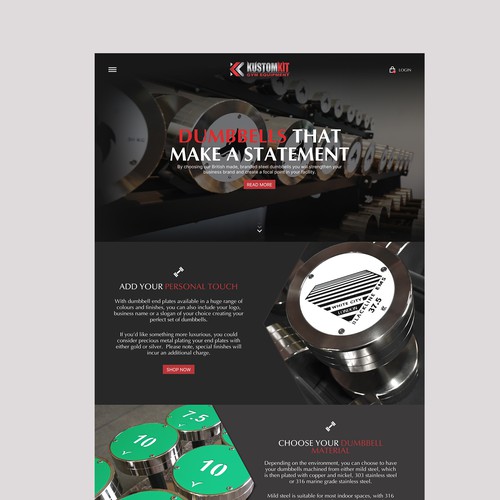 Landing Page Design