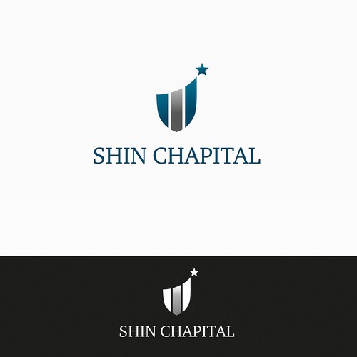 Create a prosperity inspiring logo for Shin Capital