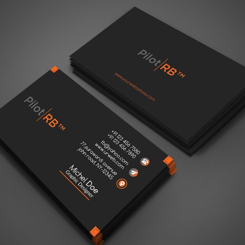 Simple professional Business card