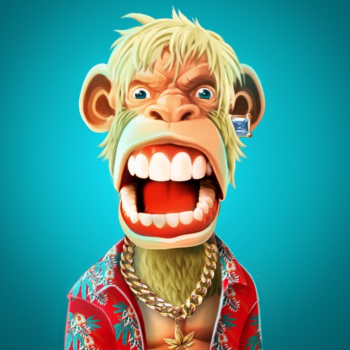 NFT Monkey Character