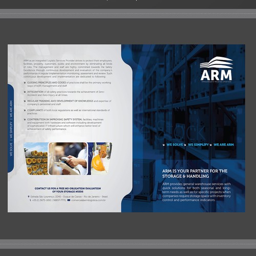 Storage Company Brochure