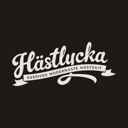 Handwritten FLAT DESIGN LOGO