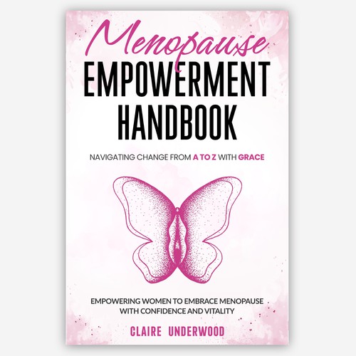 Menopause Empowerment Handbook Cover Design