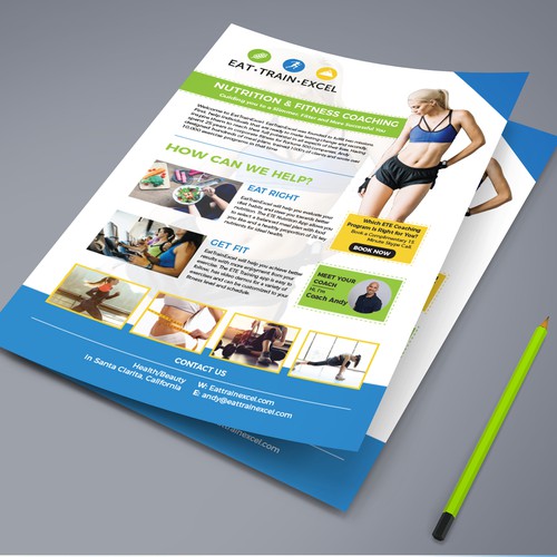 Nutrition & Fitness Flyer