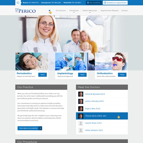 Perico Website Design