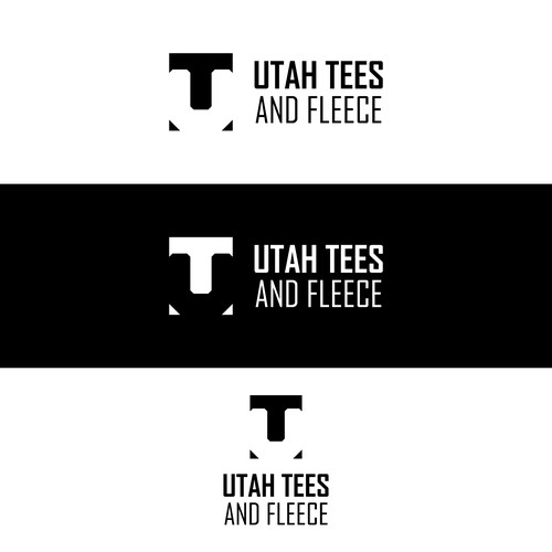 Utah Tees and Fleece Logo Design