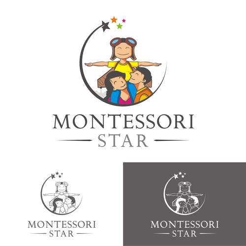 logo for Montessori Star