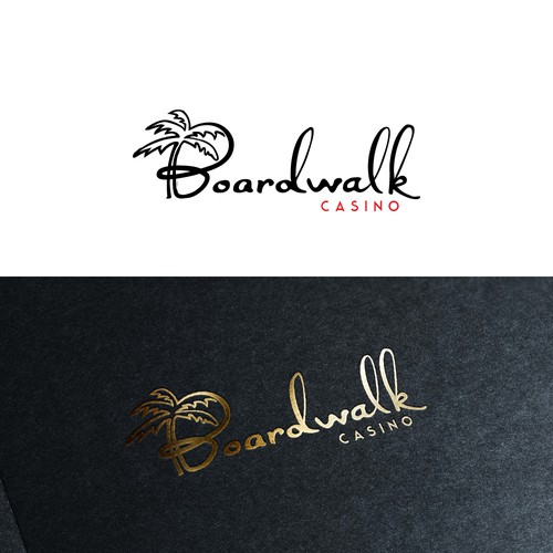 Boardwalk Casino in the Caribbean needs a new, powerful, and bold logo
