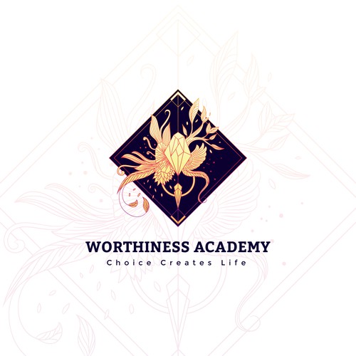 Logo concept for spiritual academy