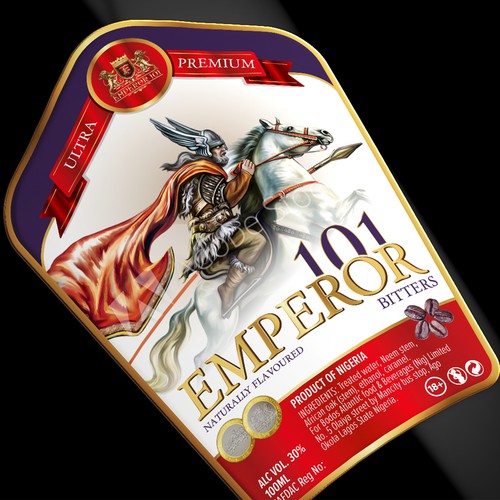Bitters Label