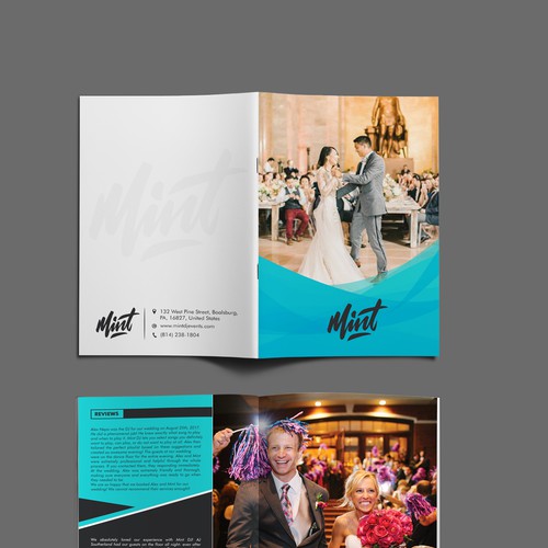 Wedding Booklet for Mint DJ Events