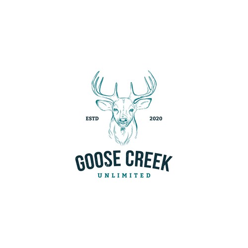 Logo design for deer farm