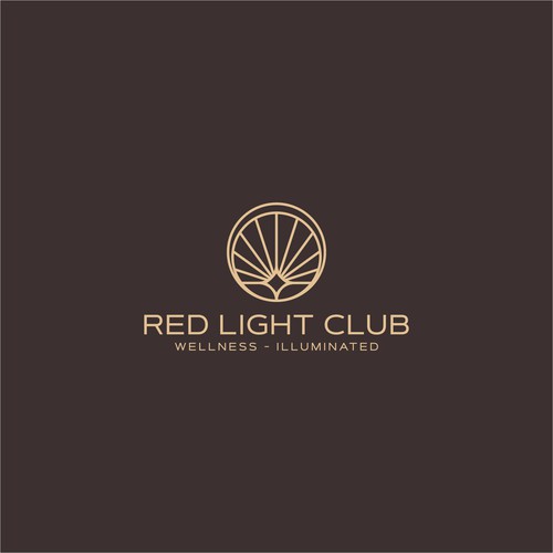 Luxury Logo & Brand Identity for a Red Light Therapy Center