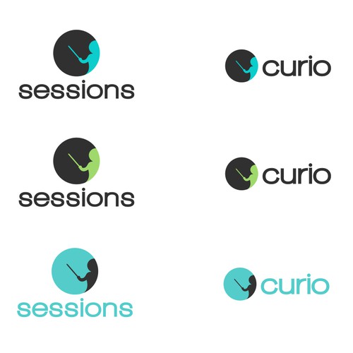 Logo design for Session/Curio