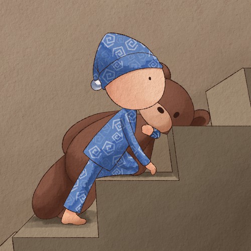Me, My Bear and My Stairs