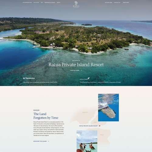 Hotel Landing Page