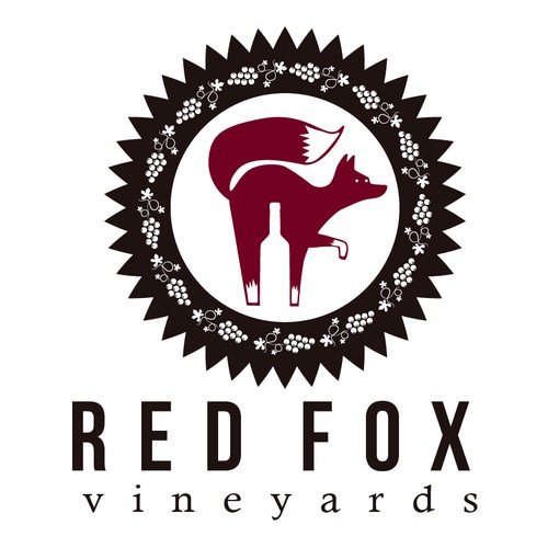 Red Fox Vineyards - Not your typical winery logo
