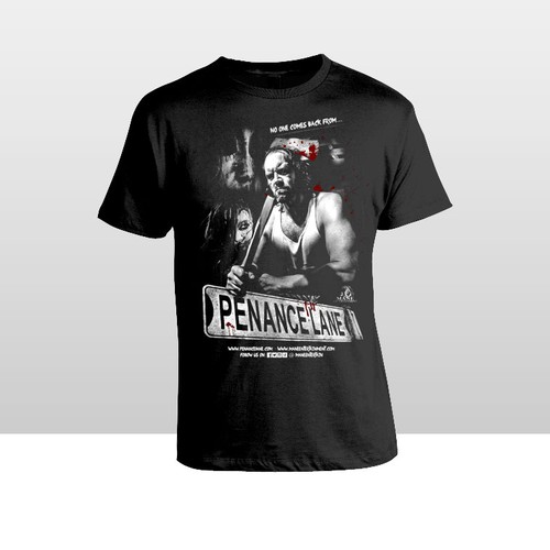 Horror Film Official TShirt - Tyler Mane's PENANCE LANE