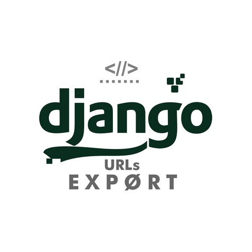 Design Django URLconf Export