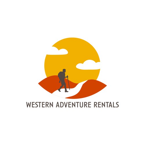 Sunset Hiking Logo