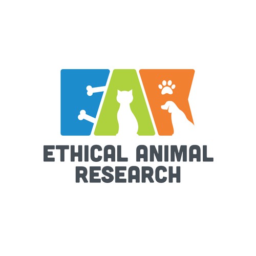 Create a visual identity for a research organization that helps treat animals and save human lives