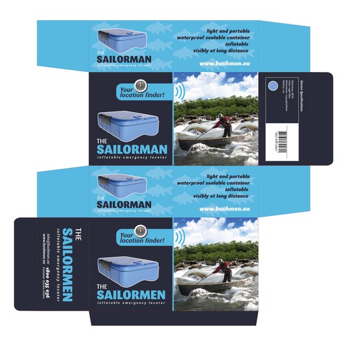 New product packaging wanted for Bushman