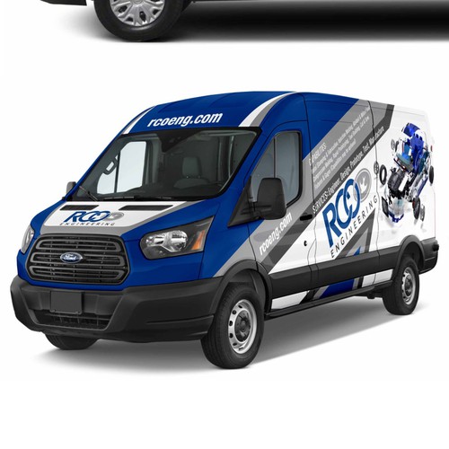 Ford Transit design for RCO Engineering