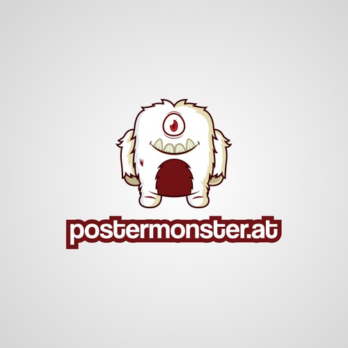 postermonster.at needs a dinky and haired poster monster as logo
