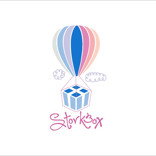 Storkbox sends packages of joy to new moms and needs a logo!