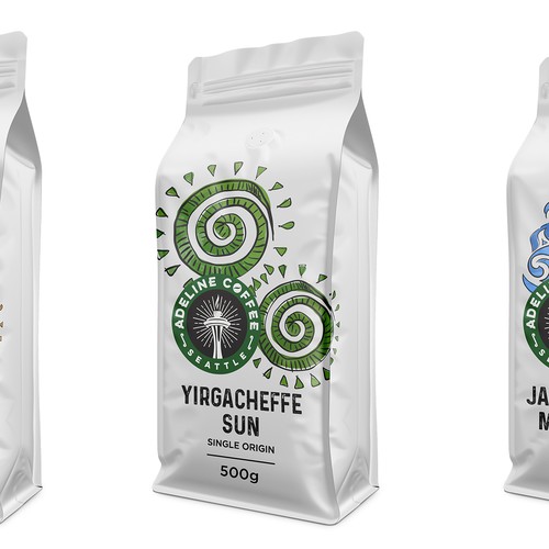 Coffee packaging design