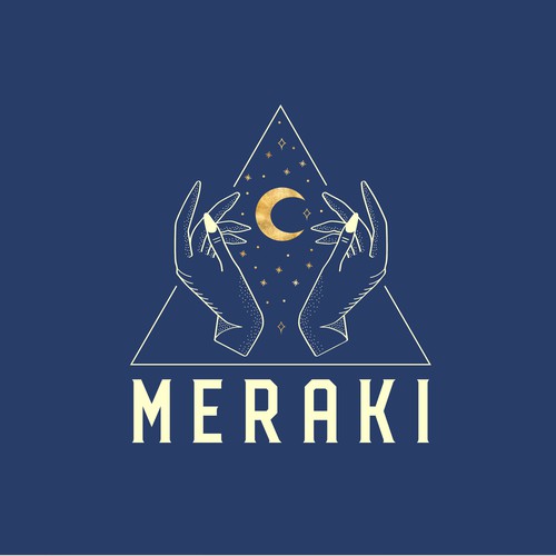 Logo Design for Techno Music Lovers - MERAKI