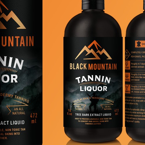 Product Label Design for Rugged, Outdoors Lifestyle Brand