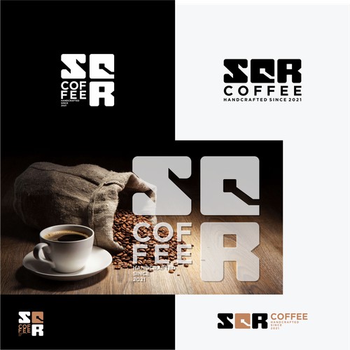 SQR Coffee logo Concept