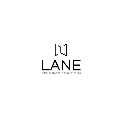 Geometric Logo Concept for LANE