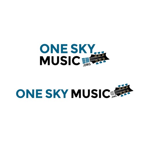 Guitar Logo - variation set
