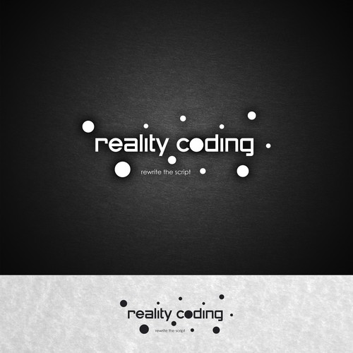 Design a fresh futuristic logo for Reality Coding