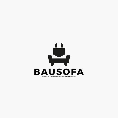 Bausofa logo design