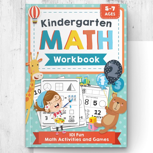 Math workbook cover