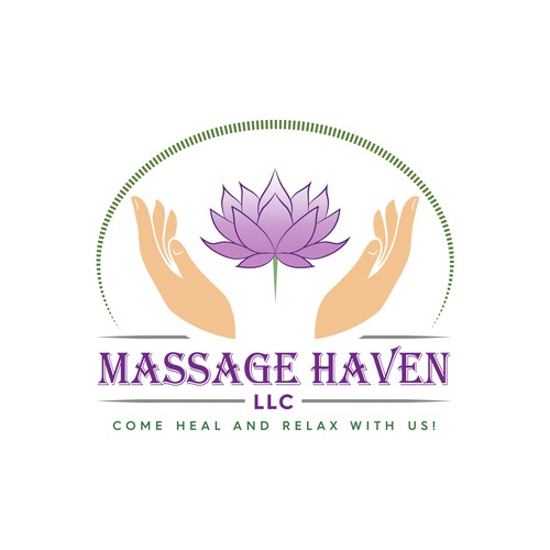 Bold Logo Concept for Massage Service