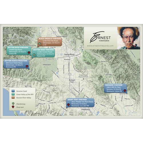 Ernest Vineyards needs a Vineyard Map