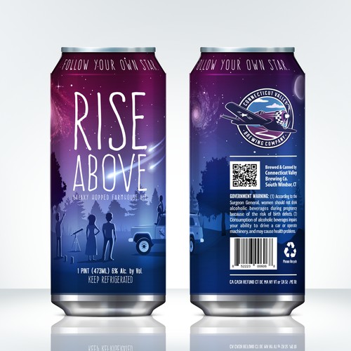 Rise Above - Beer can