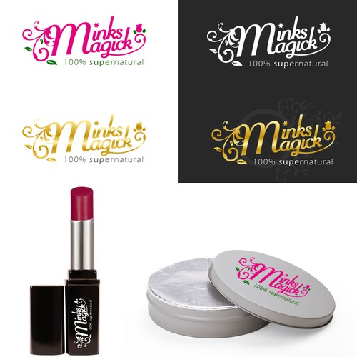 Logodesign für natürliches Make-Up mit "magischem" Touch
