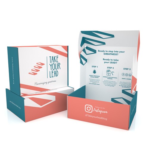 PRODUCT PACKAGING FOR TAKE YOUR LEAD