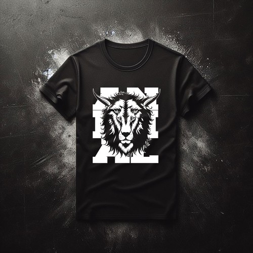 Creative combined animal t-shirt design